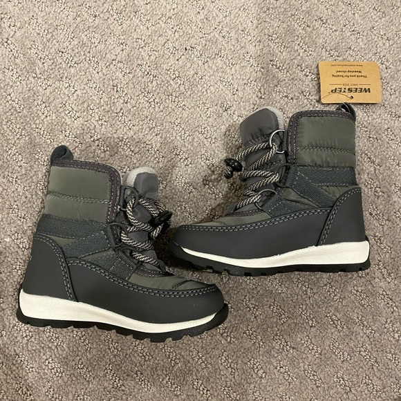 Kids Weestep Winter Cold Weather Water Resistant Snow Boot - Picture 5 of 13